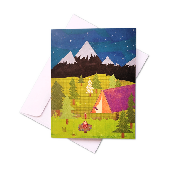 Fireside Greeting Card