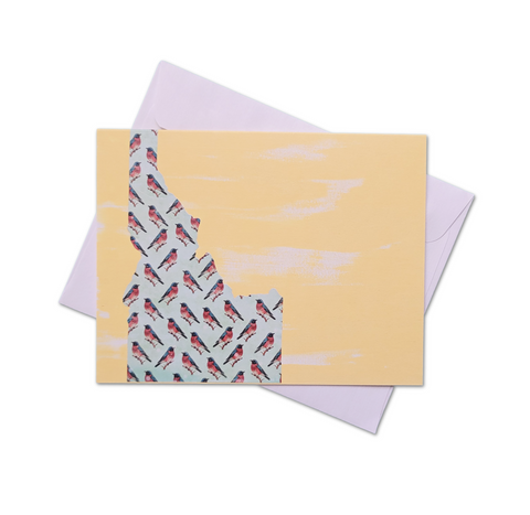 Idaho Birds Greeting Card