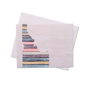 Idaho Barn Wood Greeting Card
