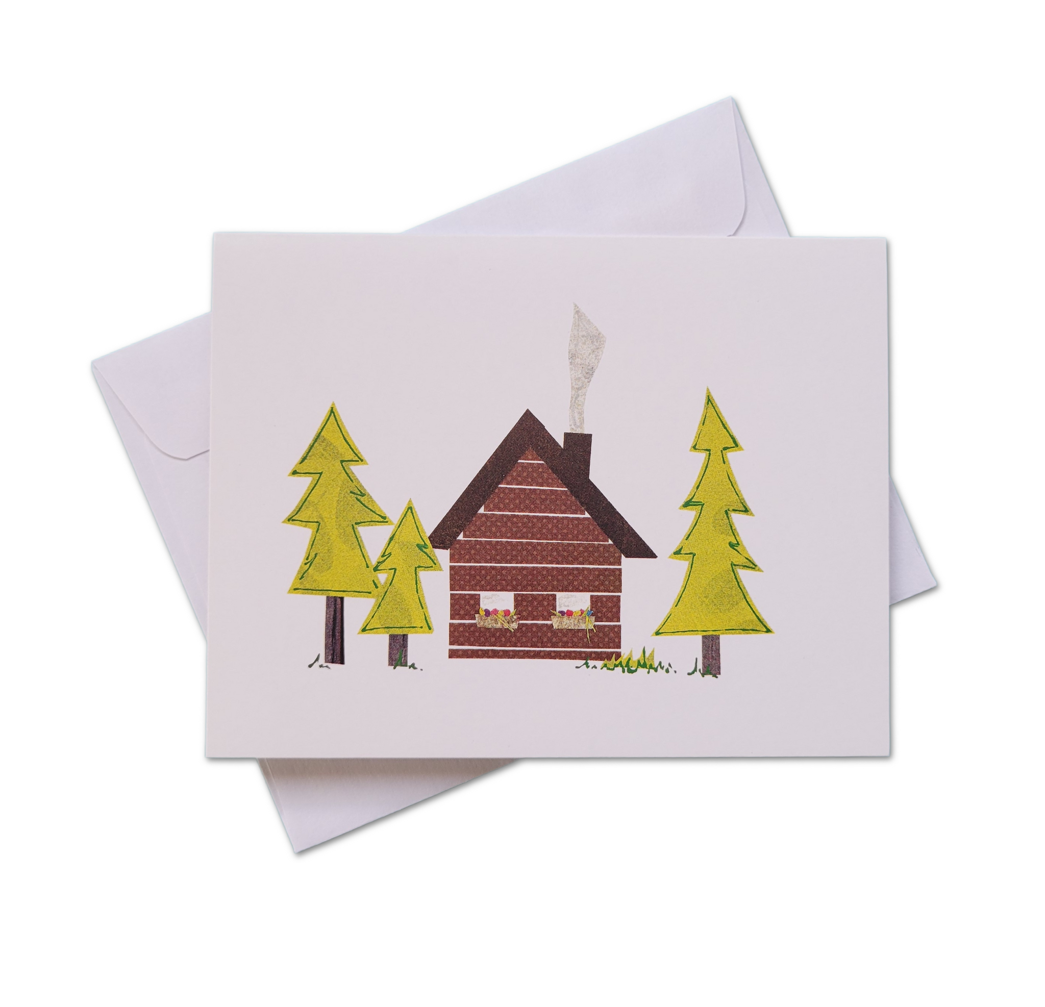 Perfect Little Cabin Greeting Card