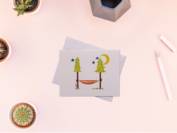 Hammock Greeting Card