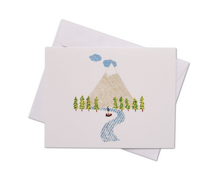 Mountain Escape Greeting Card