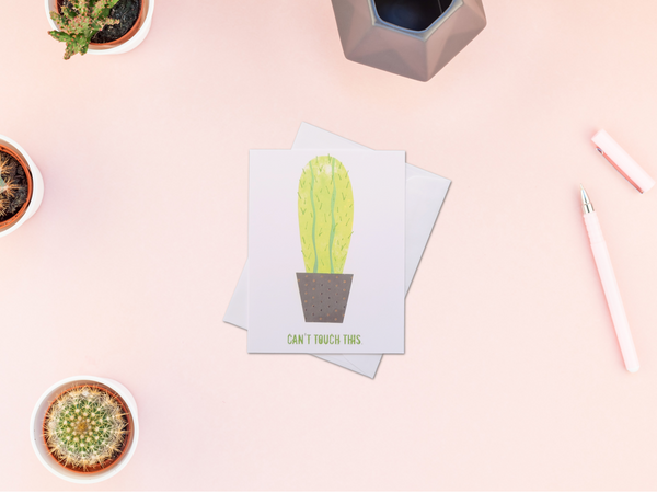 Can't Touch This Greeting Card