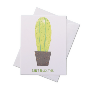 Can't Touch This Greeting Card