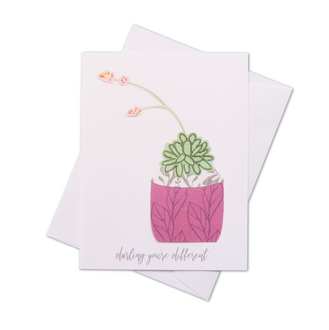 Darling You're Different Greeting Card