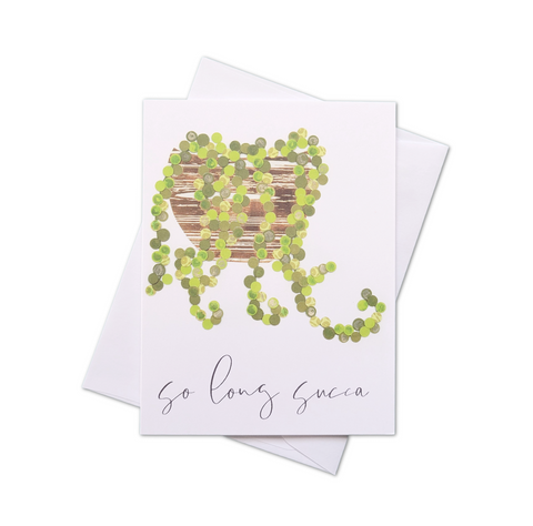 So Long Greeting Card