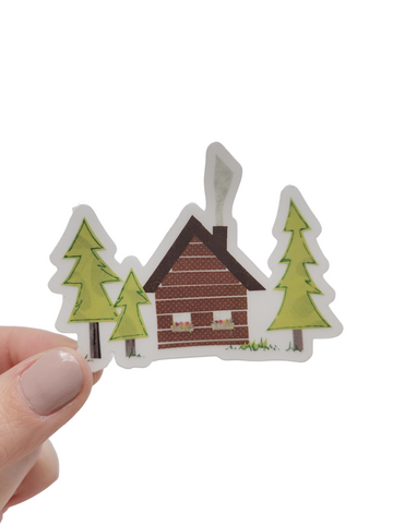 Cabin in the Woods Sticker