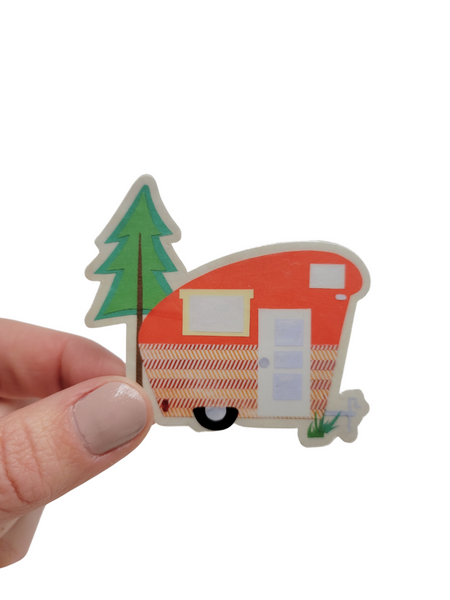 Camper Life Forest Sticker