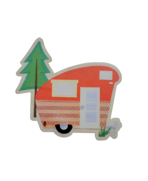 Camper Life Forest Sticker