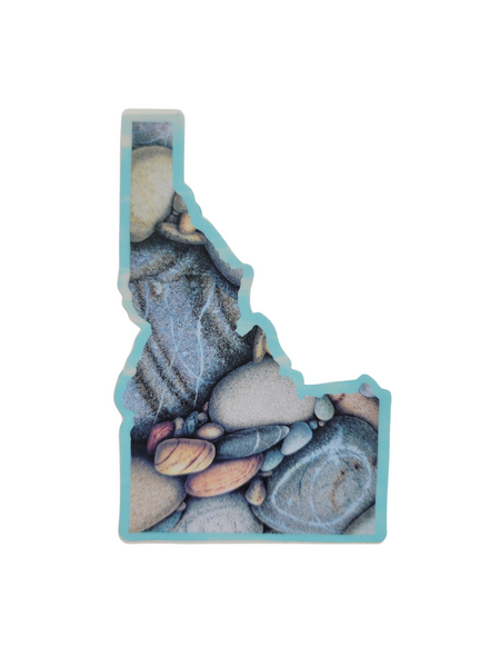 Big Idaho River Rocks Sticker