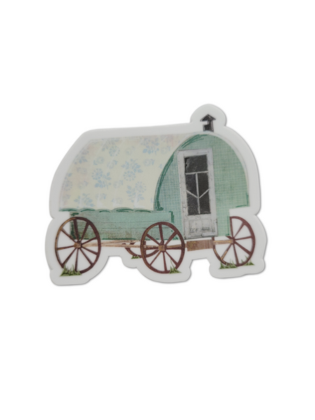 Basque Sheep Wagon Sticker