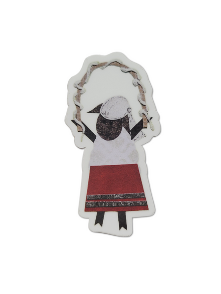 Basque Hoop Dancer Sticker