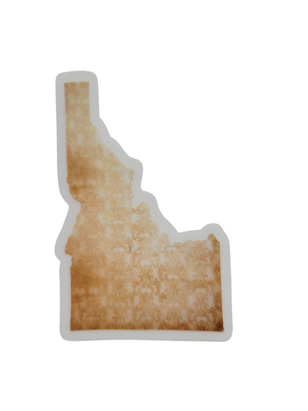 Idaho Paisley Sticker