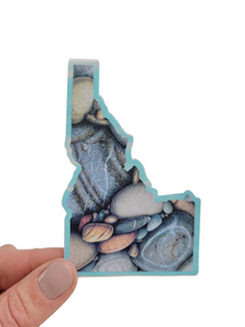 Big Idaho River Rocks Sticker