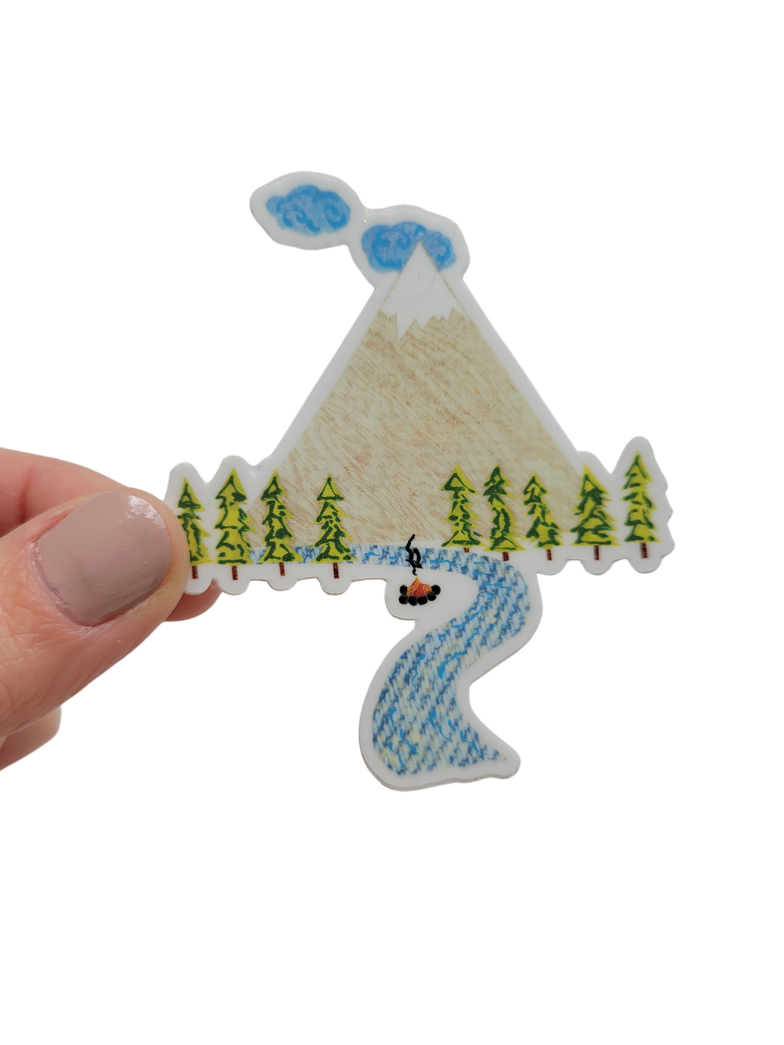 Mountain Sticker